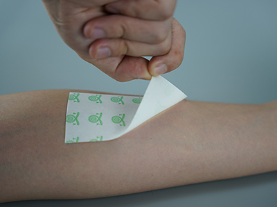 Медицинская лента на бумажной основе