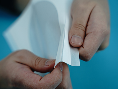 Медицинская двусторонняя лента PET с отверстиями для хирургических покрывал